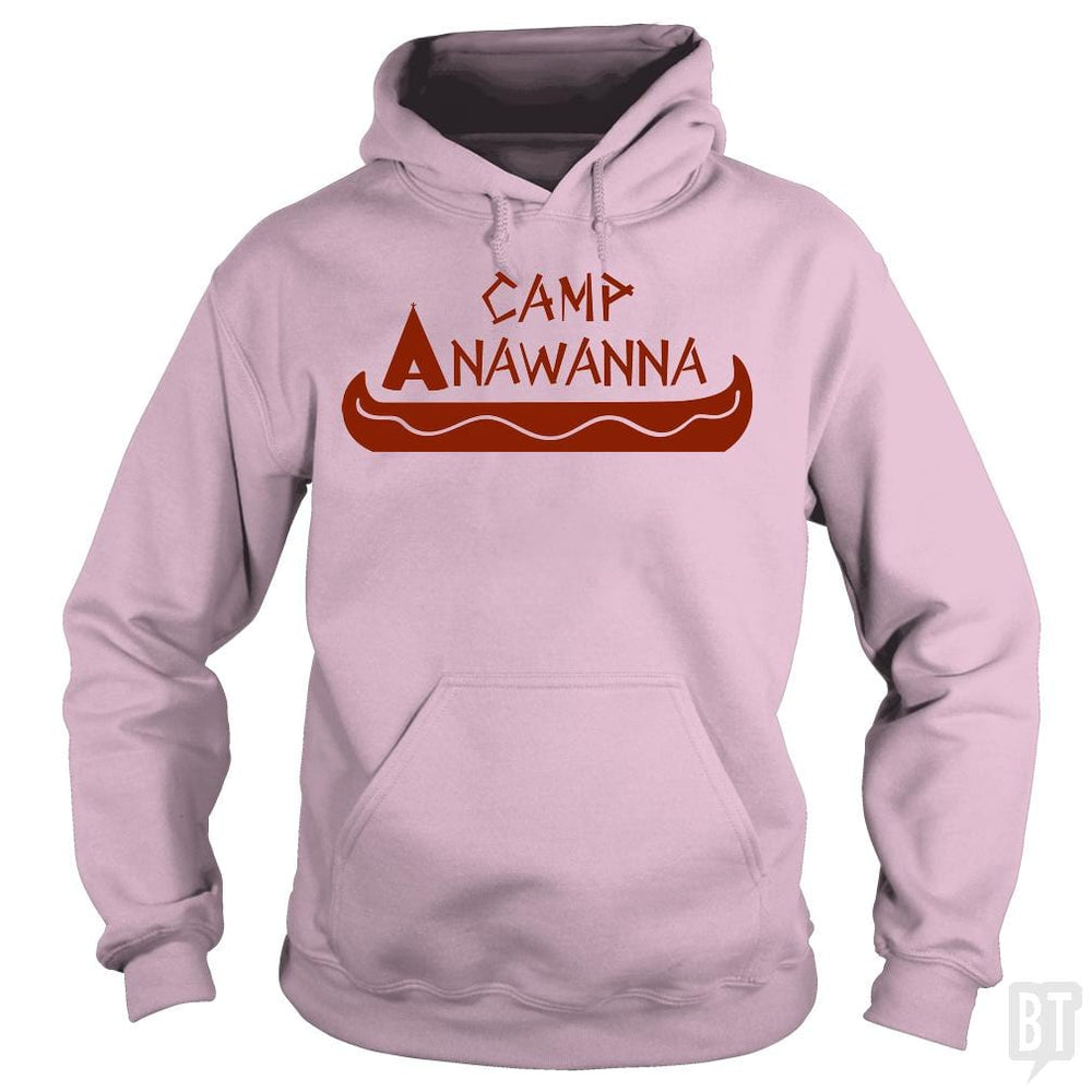 SunFrog-Busted BustedTees Hoodie / Light Pink / S Camp Anawanna