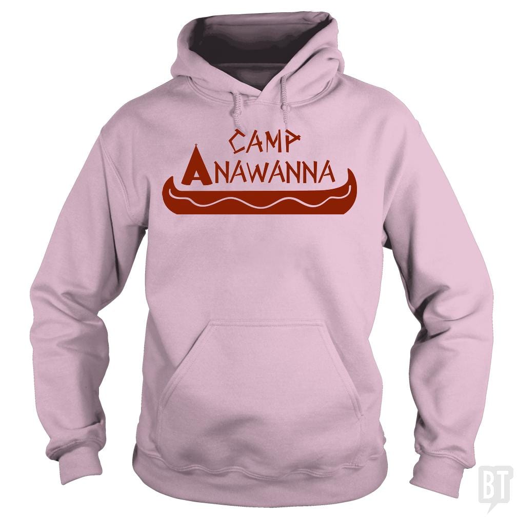 SunFrog-Busted BustedTees Hoodie / Light Pink / S Camp Anawanna