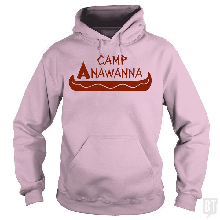 SunFrog-Busted BustedTees Hoodie / Light Pink / S Camp Anawanna