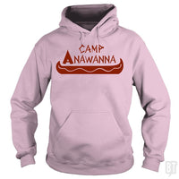 Load image into Gallery viewer, SunFrog-Busted BustedTees Hoodie / Light Pink / S Camp Anawanna

