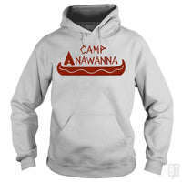Load image into Gallery viewer, SunFrog-Busted BustedTees Hoodie / Sport Grey / S Camp Anawanna

