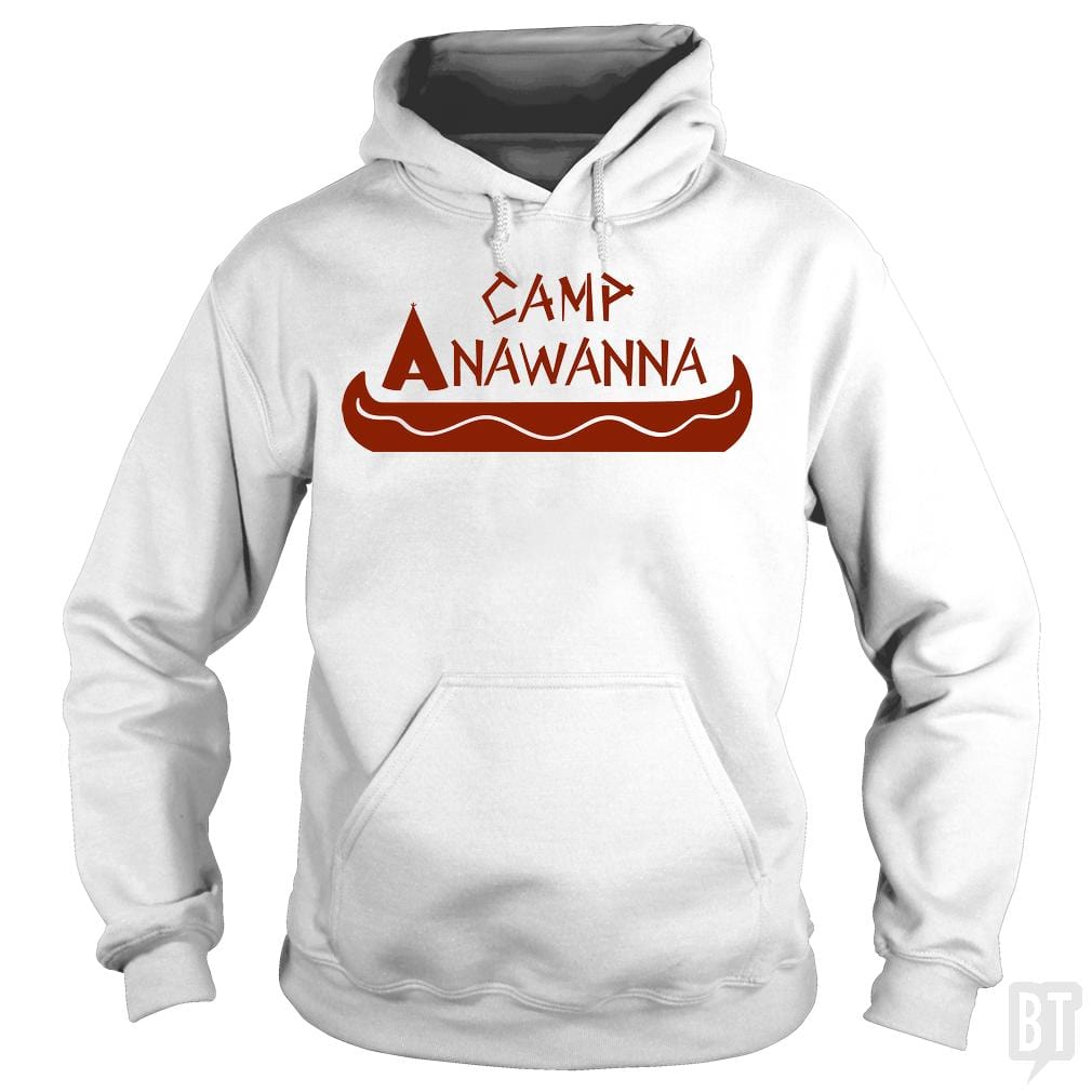 SunFrog-Busted BustedTees Hoodie / White / S Camp Anawanna