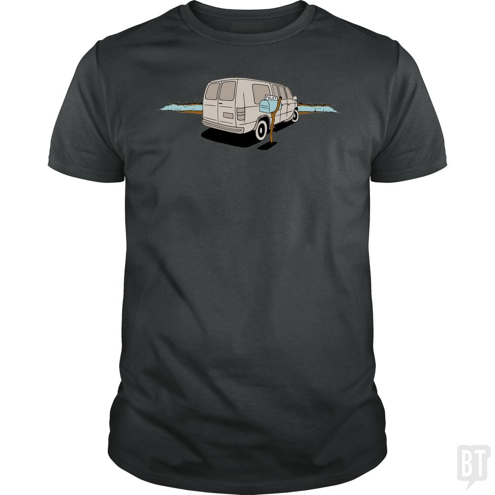 SunFrog-Busted BustedTees Classic Guys / Unisex Tee / Dark Heather / S Down by the River