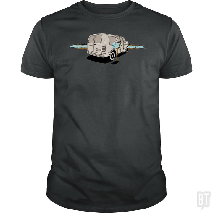 SunFrog-Busted BustedTees Classic Guys / Unisex Tee / Dark Heather / S Down by the River