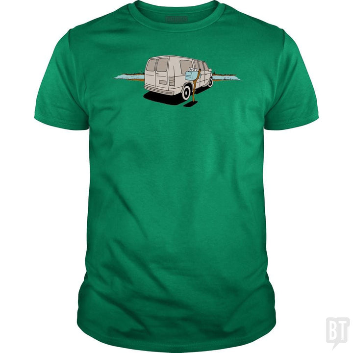SunFrog-Busted BustedTees Classic Guys / Unisex Tee / Irish Green / S Down by the River