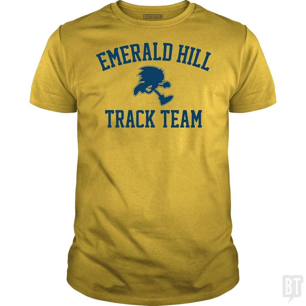 SunFrog-Busted BustedTees Classic Guys / Unisex Tee / Daisy / S Emerald Hill Track Team