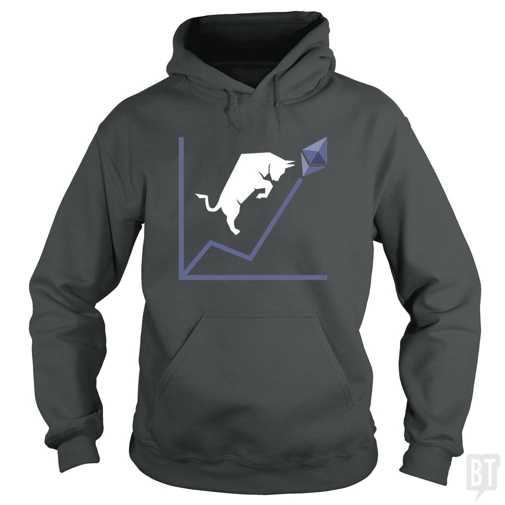 SunFrog-Busted BustedTees Hoodie / Dark Heather / S ETH Bull Run