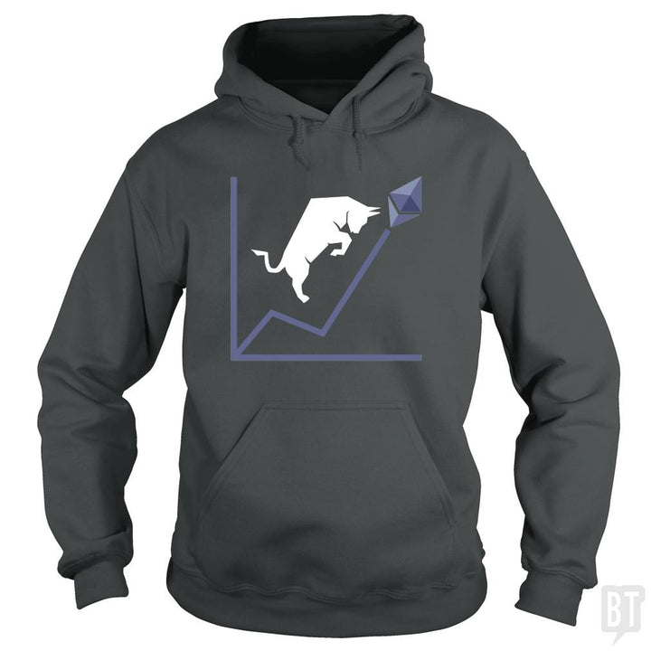 SunFrog-Busted BustedTees Hoodie / Dark Heather / S ETH Bull Run
