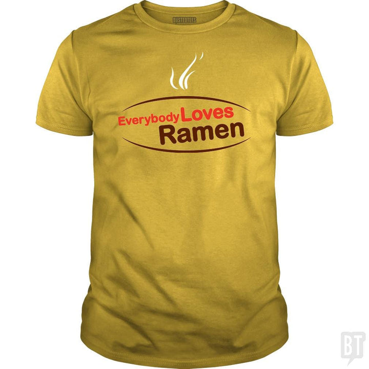 SunFrog-Busted BustedTees Classic Guys / Unisex Tee / Daisy / S Everybody Loves Ramen