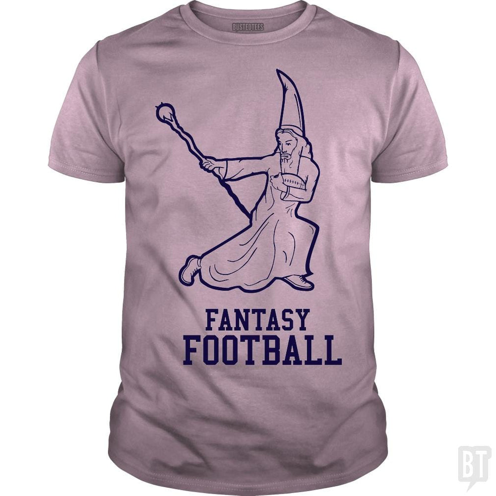 SunFrog-Busted BustedTees Classic Guys / Unisex Tee / Light Pink / S Fantasy Football