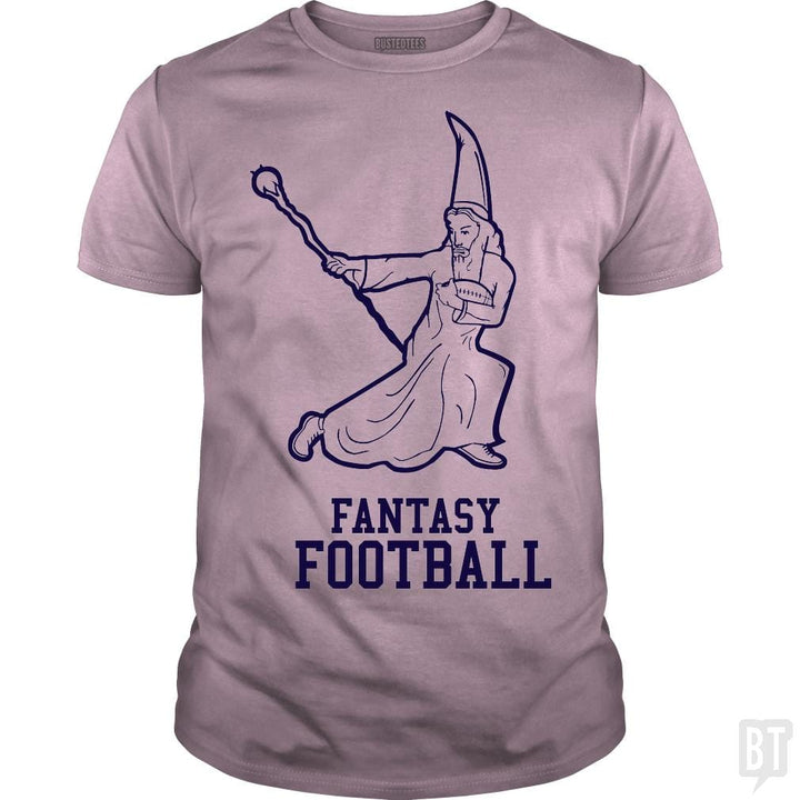 SunFrog-Busted BustedTees Classic Guys / Unisex Tee / Light Pink / S Fantasy Football