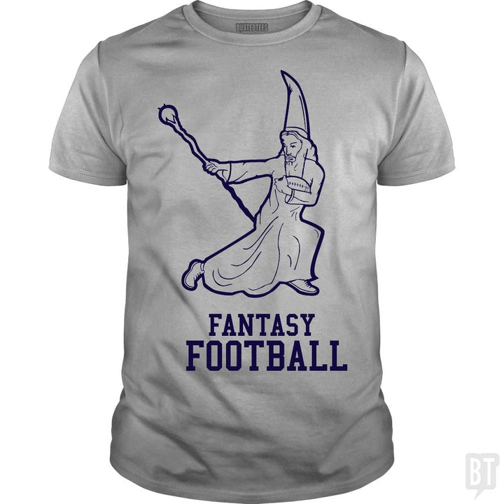 SunFrog-Busted BustedTees Classic Guys / Unisex Tee / Sport Grey / S Fantasy Football