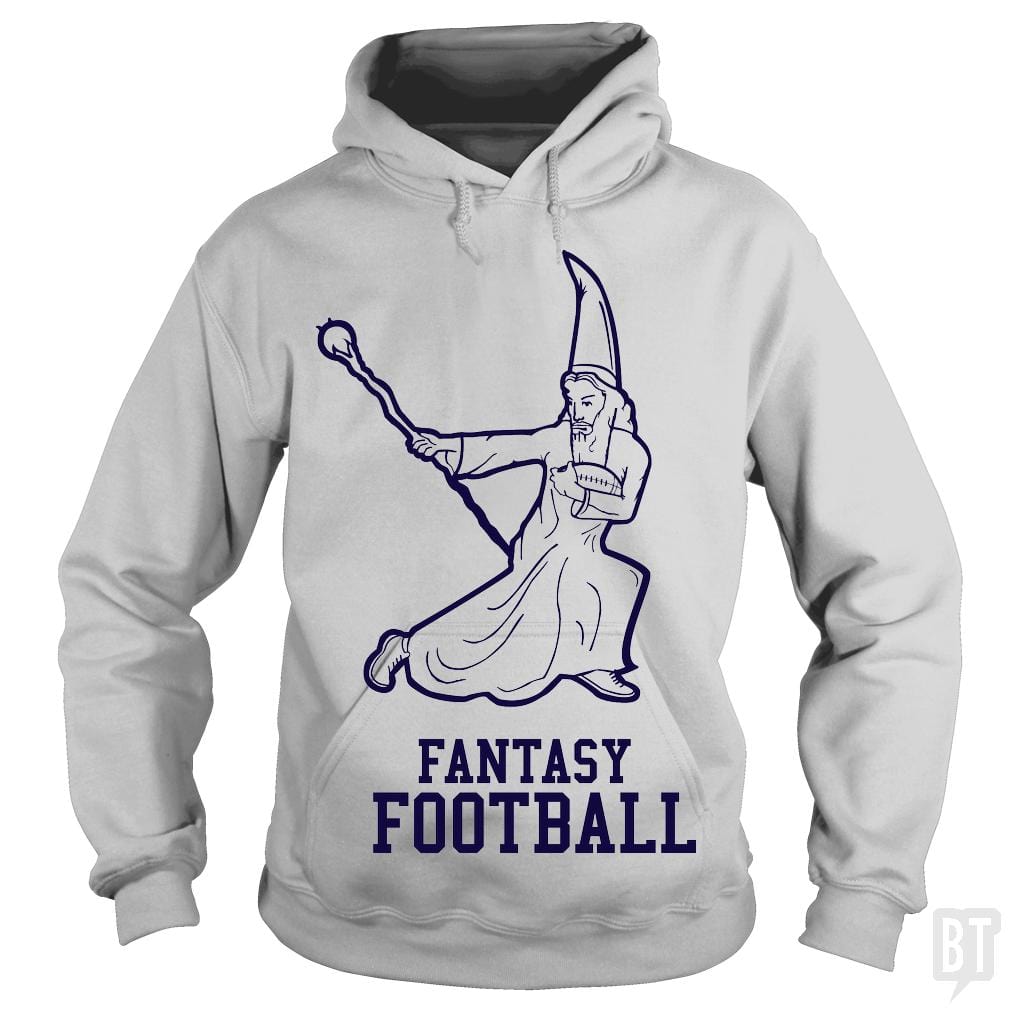 SunFrog-Busted BustedTees Hoodie / Sport Grey / S Fantasy Football