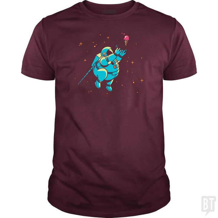 SunFrog-Busted BustedTees Classic Guys / Unisex Tee / Maroon / S Fatstronaut