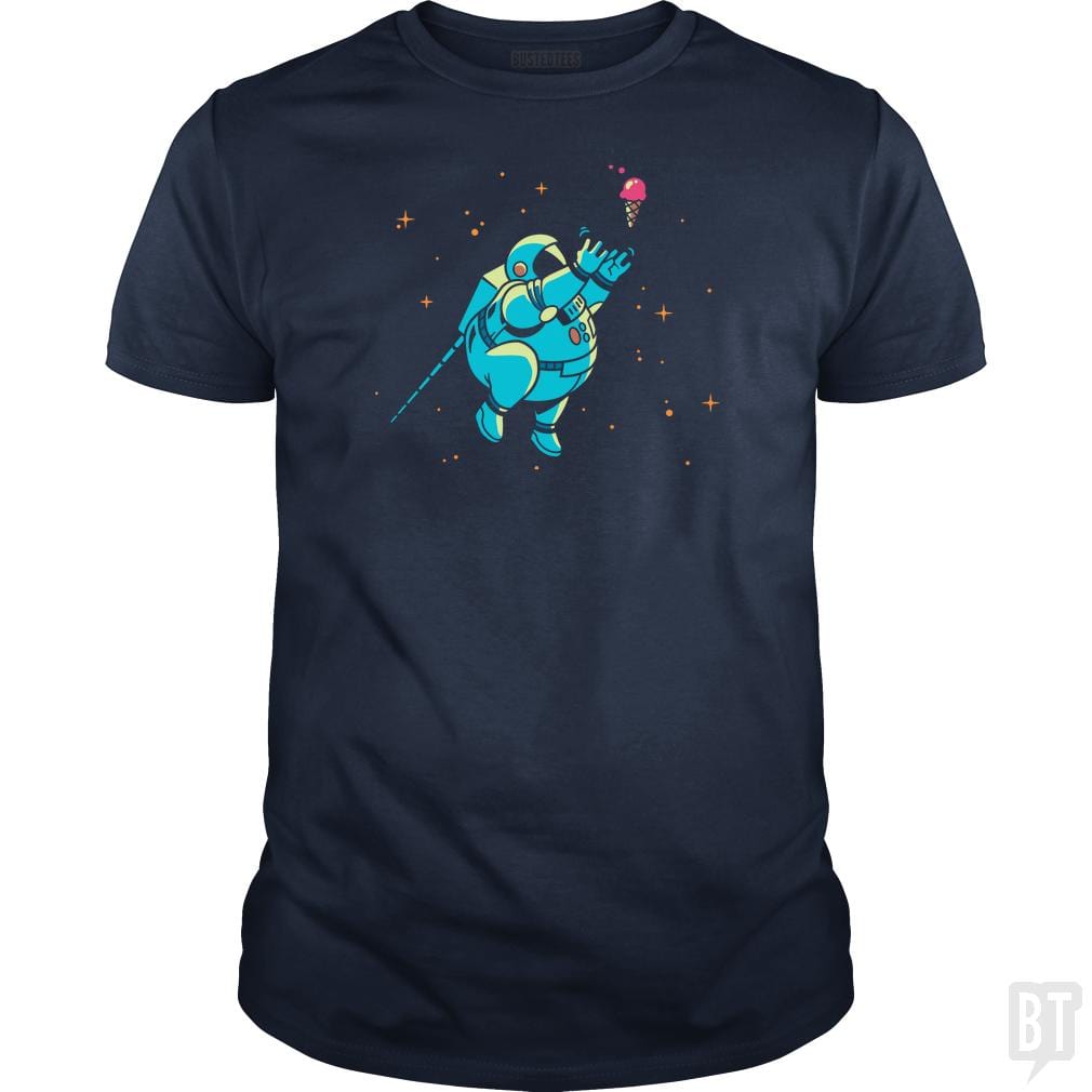 SunFrog-Busted BustedTees Classic Guys / Unisex Tee / Navy Blue / S Fatstronaut