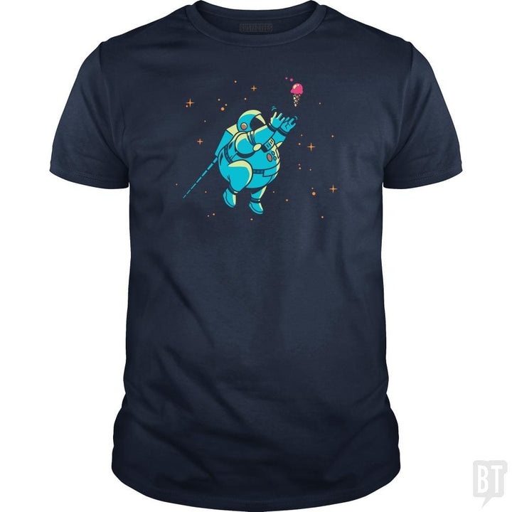 SunFrog-Busted BustedTees Classic Guys / Unisex Tee / Navy Blue / S Fatstronaut