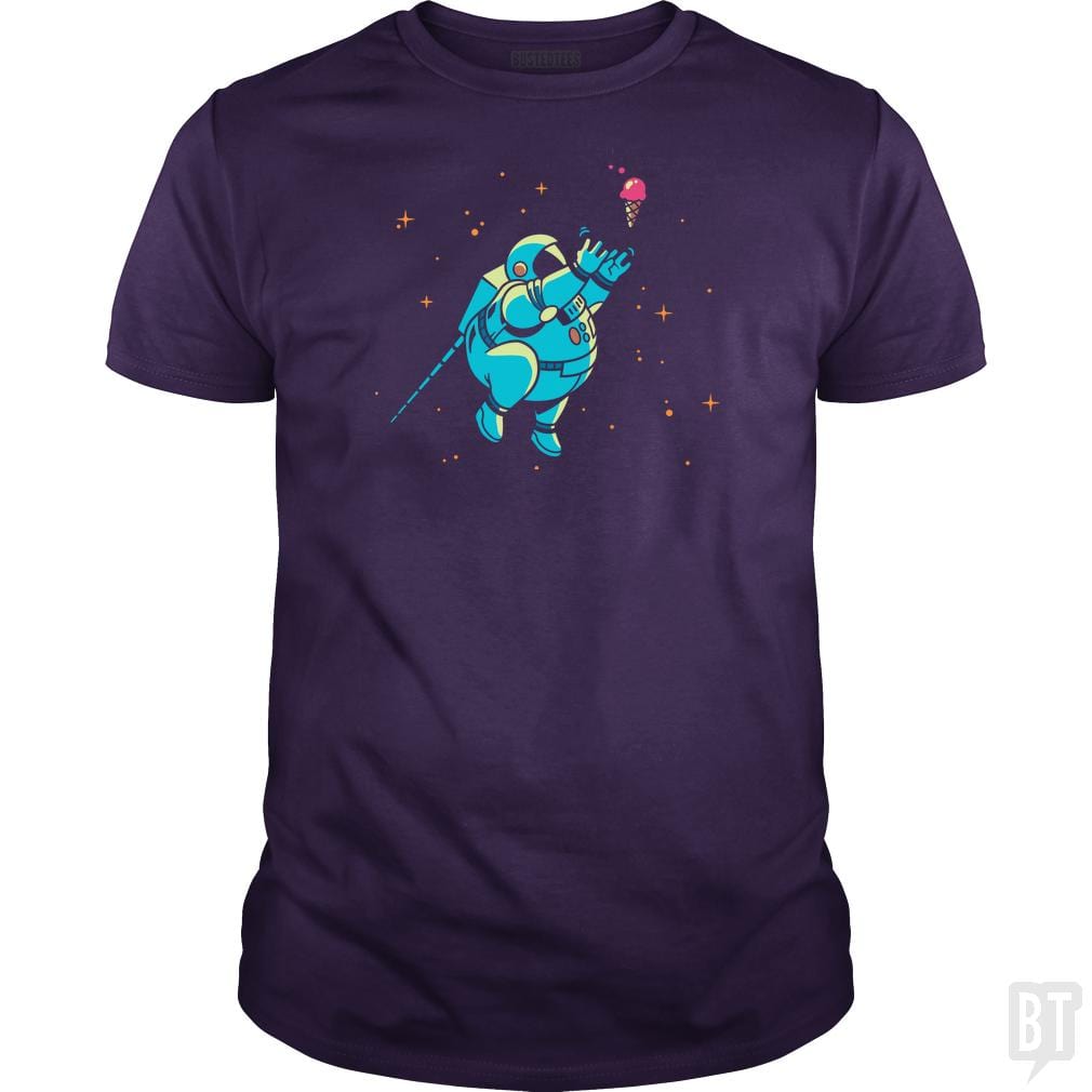 SunFrog-Busted BustedTees Classic Guys / Unisex Tee / Purple / S Fatstronaut
