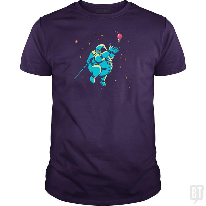 SunFrog-Busted BustedTees Classic Guys / Unisex Tee / Purple / S Fatstronaut