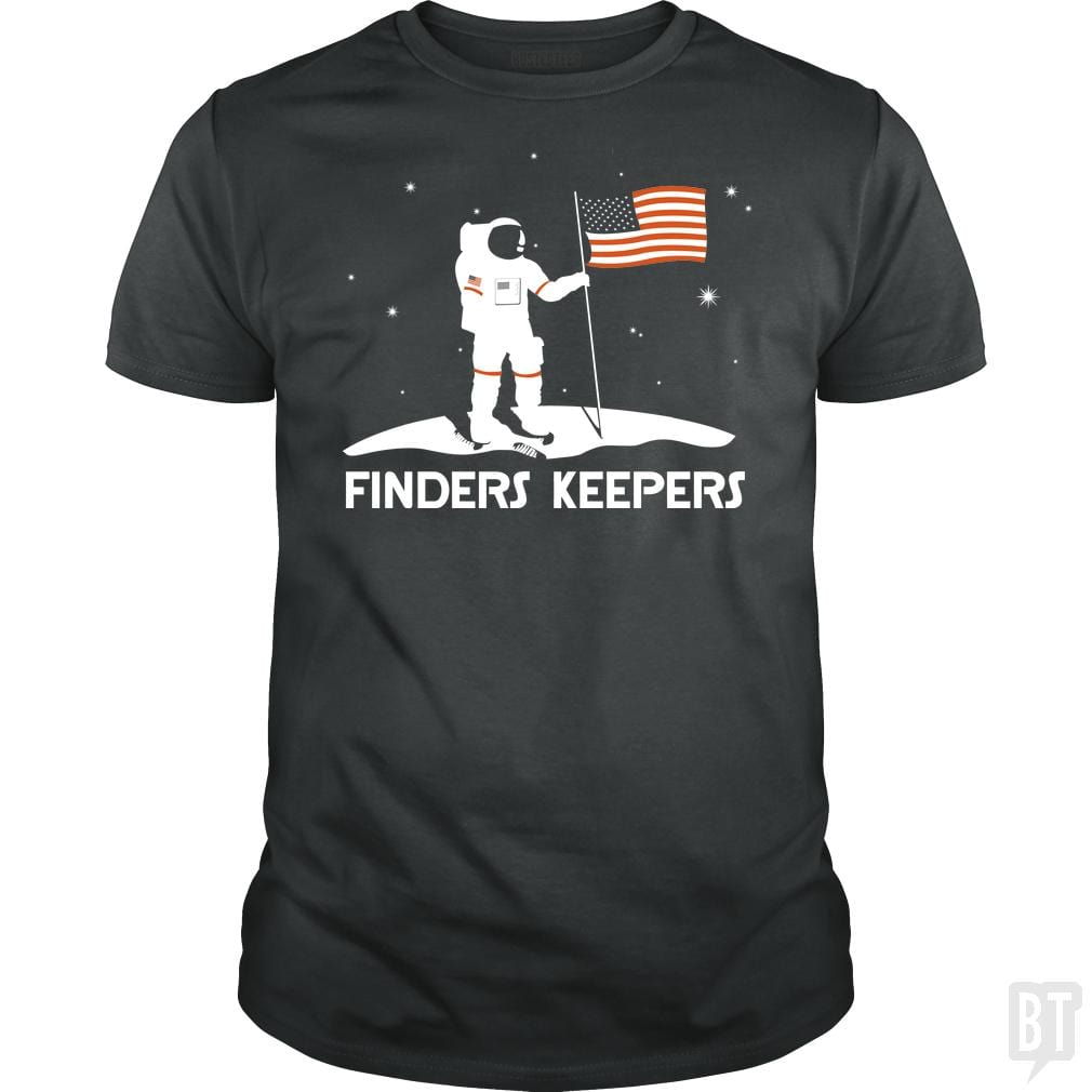 SunFrog-Busted BustedTees Classic Guys / Unisex Tee / Dark Heather / S Finders Keepers