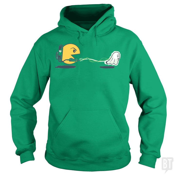 SunFrog-Busted BustedTees Hoodie / Irish Green / S Ghost Catcher