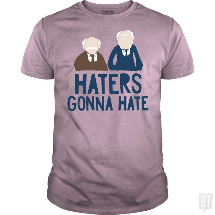 SunFrog-Busted BustedTees Classic Guys / Unisex Tee / Light Pink / S Haters Gonna Hate