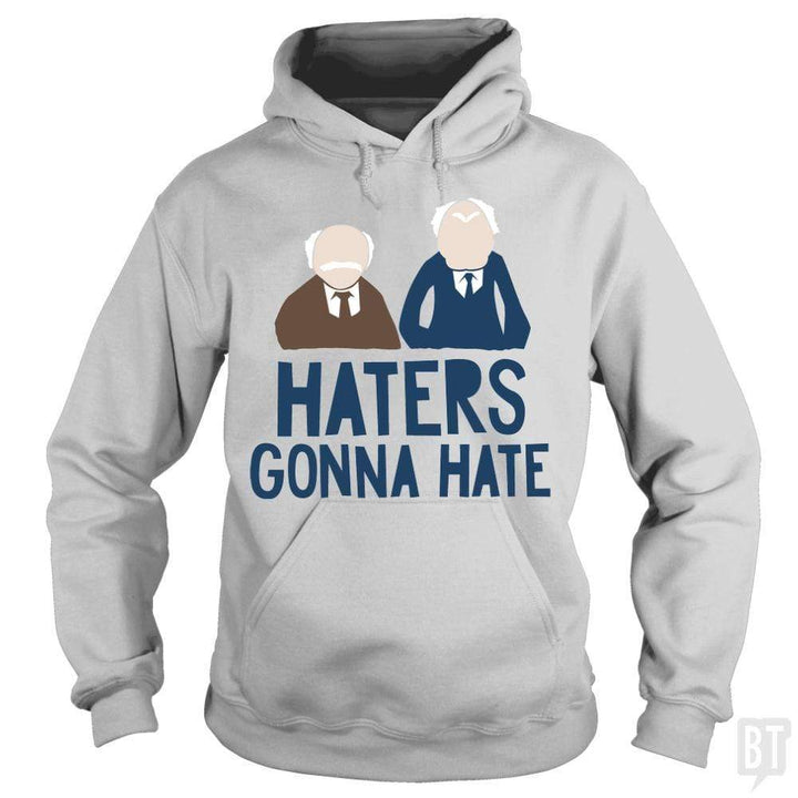SunFrog-Busted BustedTees Hoodie / Sport Grey / S Haters Gonna Hate