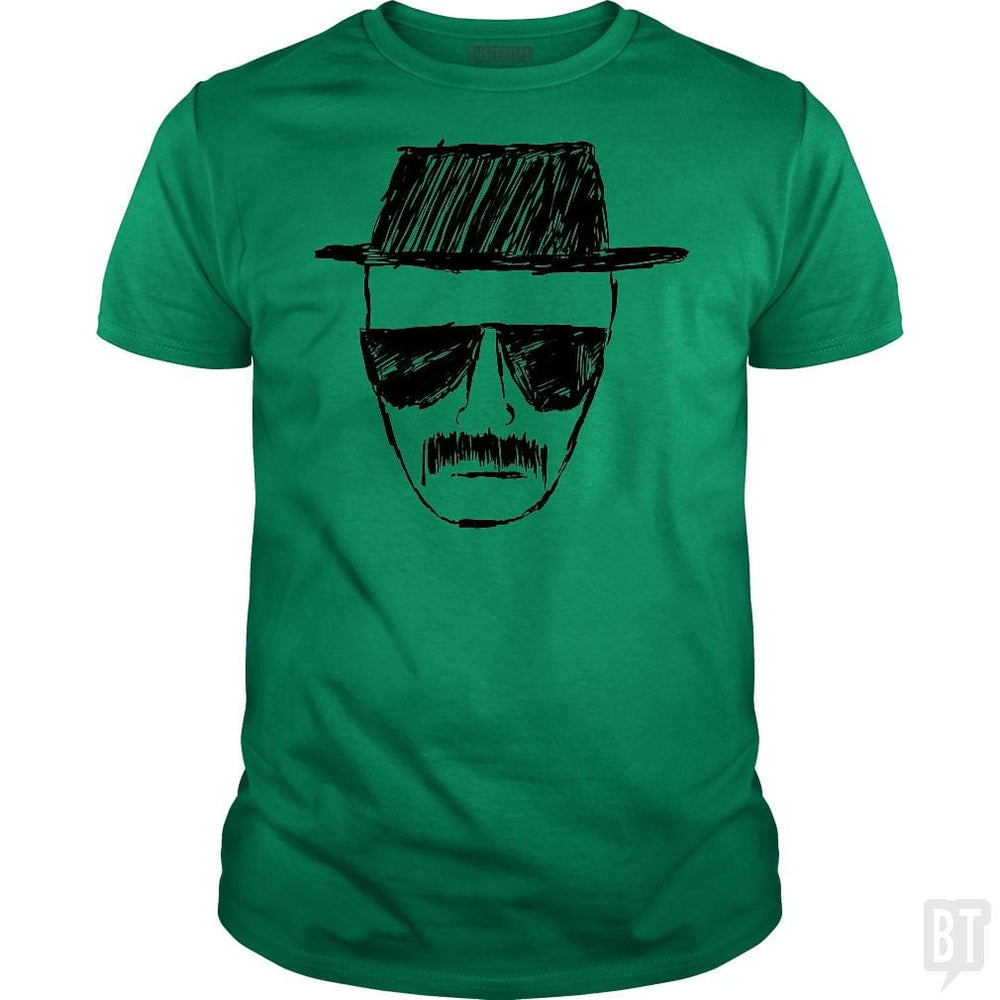 SunFrog-Busted BustedTees Classic Guys / Unisex Tee / Irish Green / S Heisenberg