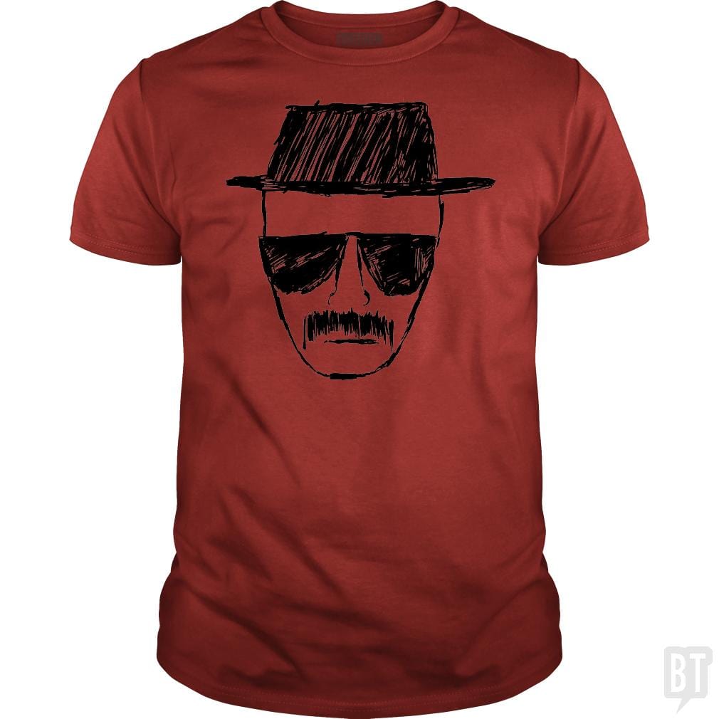 SunFrog-Busted BustedTees Classic Guys / Unisex Tee / Red / S Heisenberg