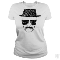 Load image into Gallery viewer, SunFrog-Busted BustedTees Classic Ladies Tee / White / S Heisenberg
