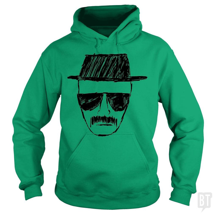 SunFrog-Busted BustedTees Hoodie / Irish Green / S Heisenberg