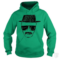 Load image into Gallery viewer, SunFrog-Busted BustedTees Hoodie / Irish Green / S Heisenberg
