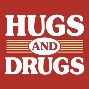 SunFrog-Busted BustedTees Hugs and Drugs