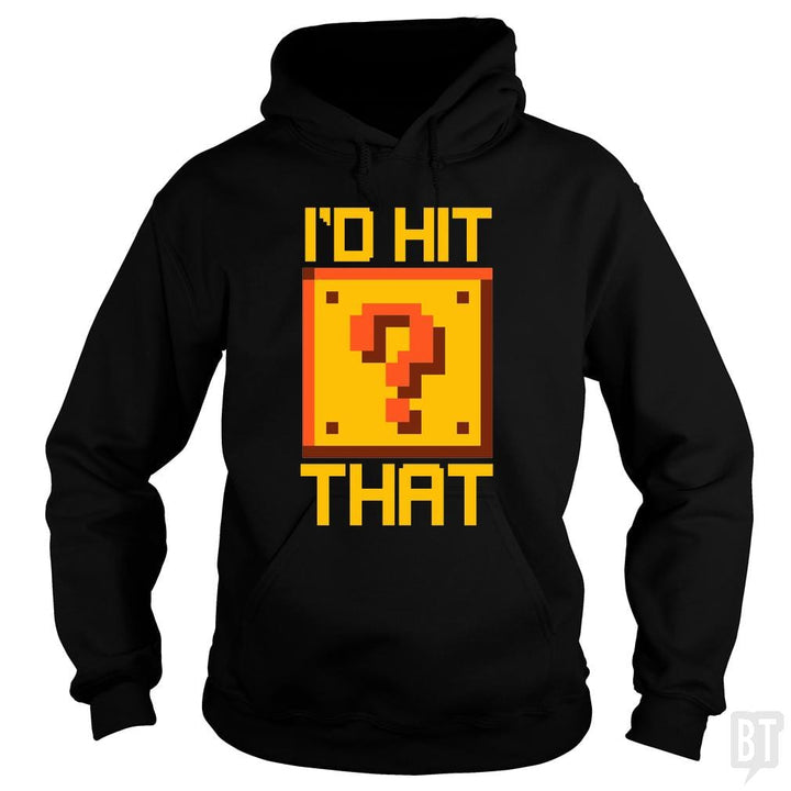 SunFrog-Busted BustedTees Hoodie / Black / S I'd Hit That