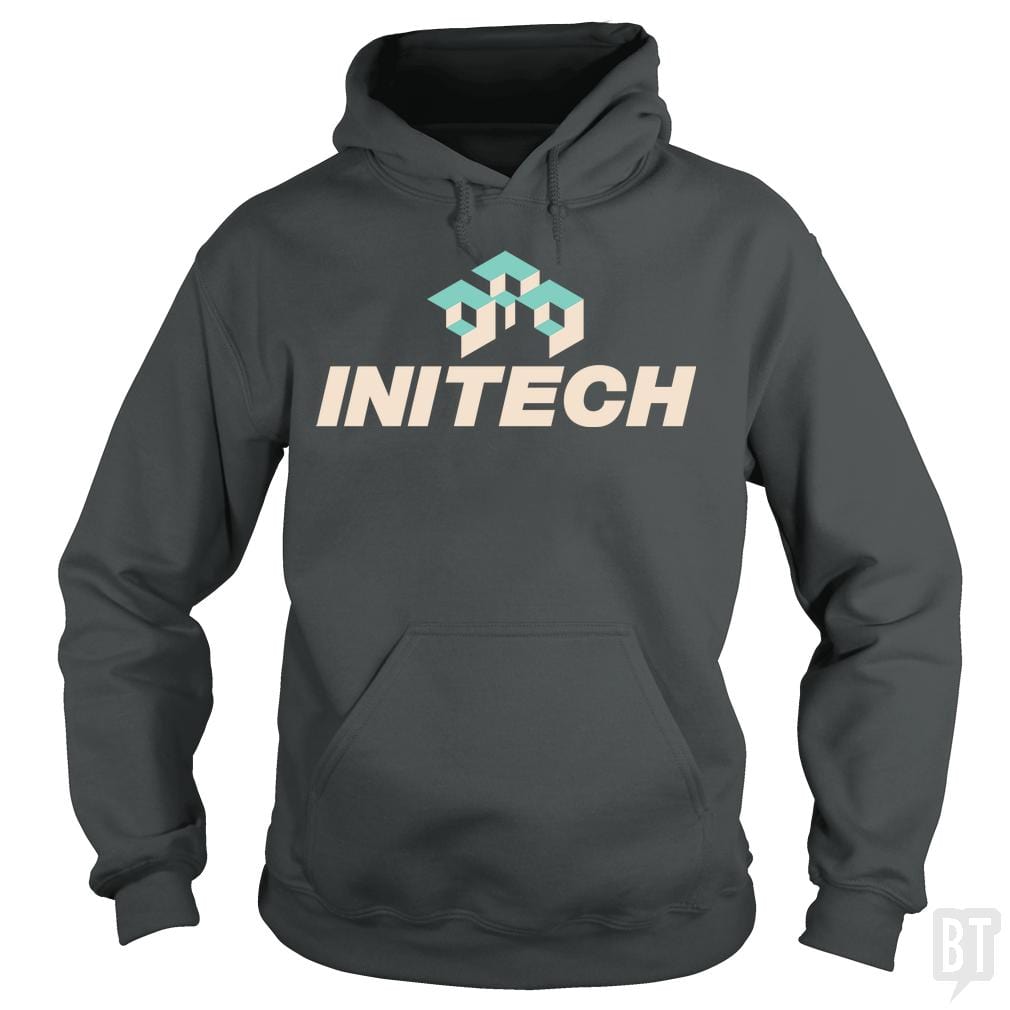 SunFrog-Busted BustedTees Hoodie / Dark Heather / S Initech
