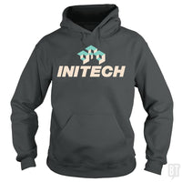 Load image into Gallery viewer, SunFrog-Busted BustedTees Hoodie / Dark Heather / S Initech

