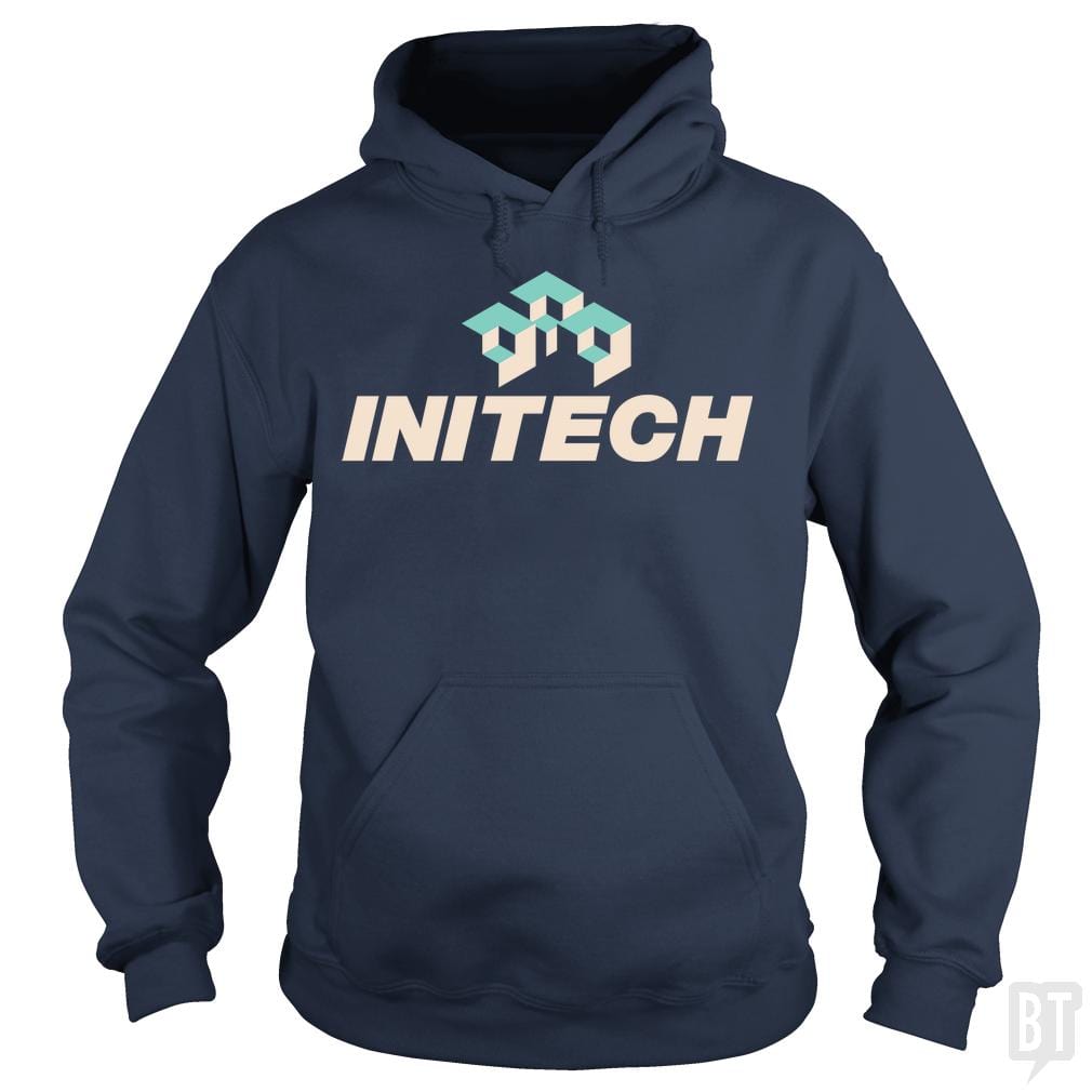 SunFrog-Busted BustedTees Hoodie / Navy Blue / S Initech