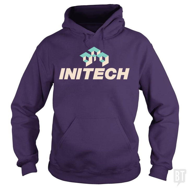 SunFrog-Busted BustedTees Hoodie / Purple / S Initech