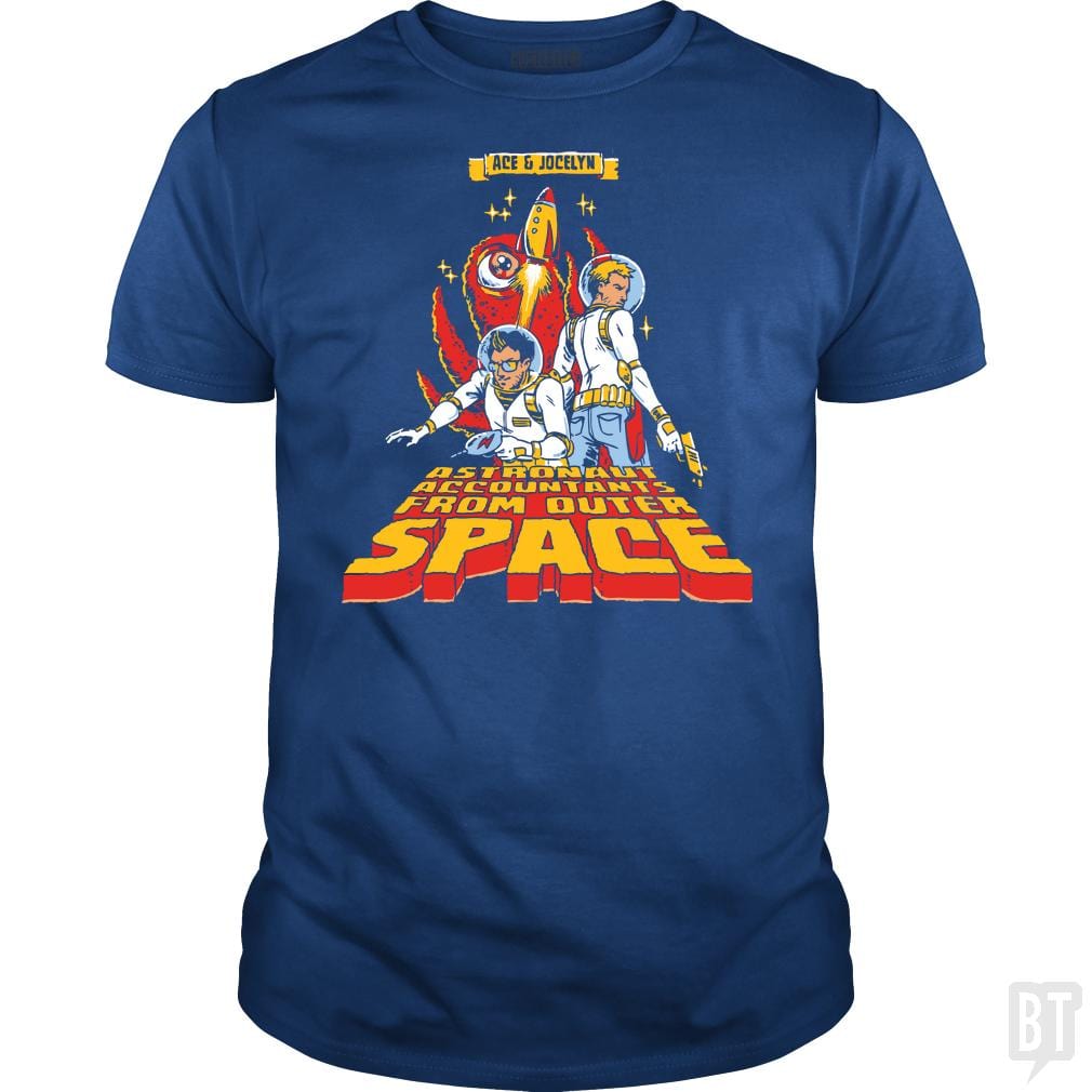 SunFrog-Busted BustedTees Classic Guys / Unisex Tee / Royal Blue / S Jake and Amir: Ace and Jocelyn