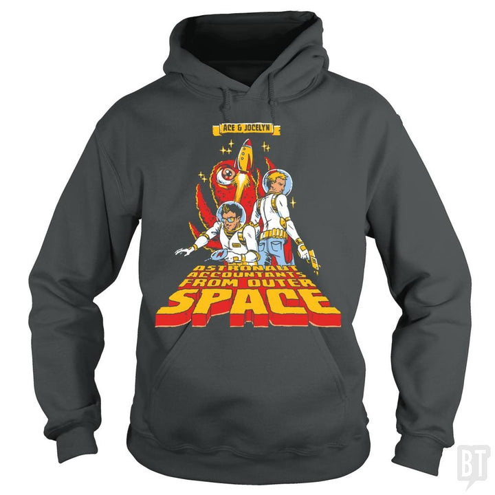 SunFrog-Busted BustedTees Hoodie / Dark Heather / S Jake and Amir: Ace and Jocelyn