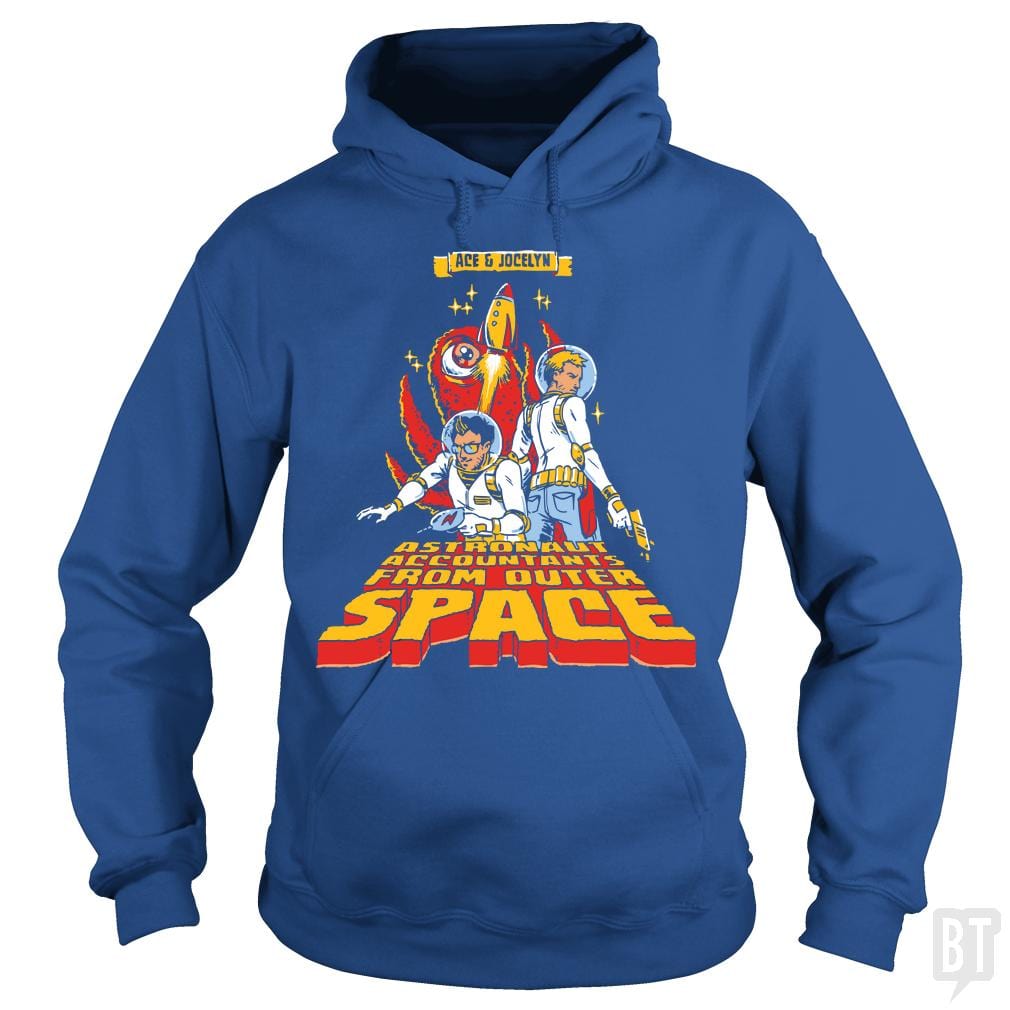 SunFrog-Busted BustedTees Hoodie / Royal Blue / S Jake and Amir: Ace and Jocelyn