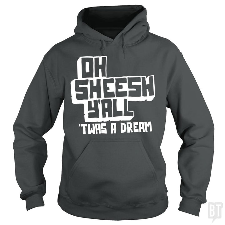 SunFrog-Busted BustedTees Hoodie / Dark Heather / S Jake and Amir: Oh Sheesh Y'all