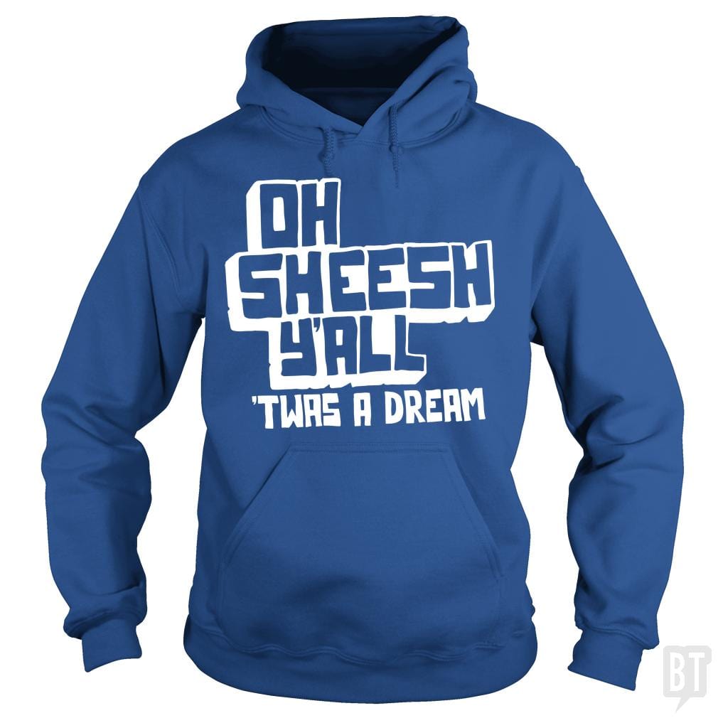 SunFrog-Busted BustedTees Hoodie / Royal Blue / S Jake and Amir: Oh Sheesh Y'all