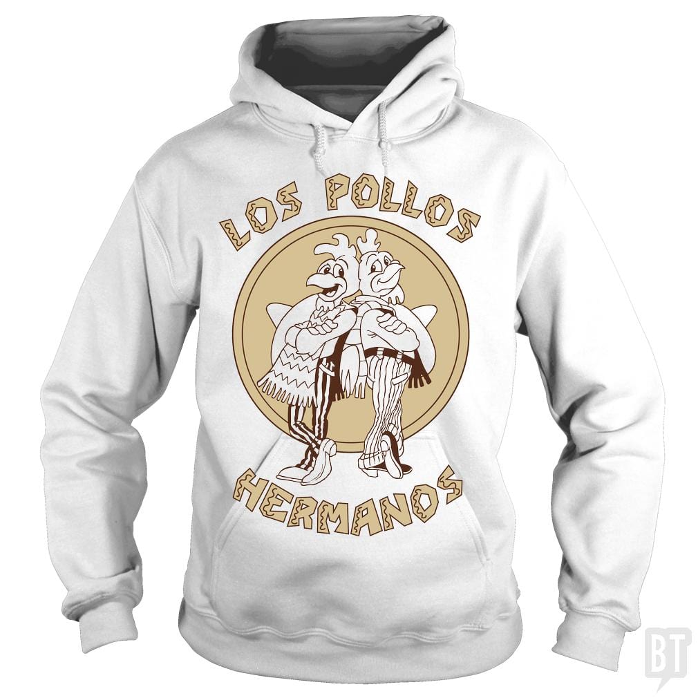 SunFrog-Busted BustedTees Hoodie / White / S Los Pollos Hermanos