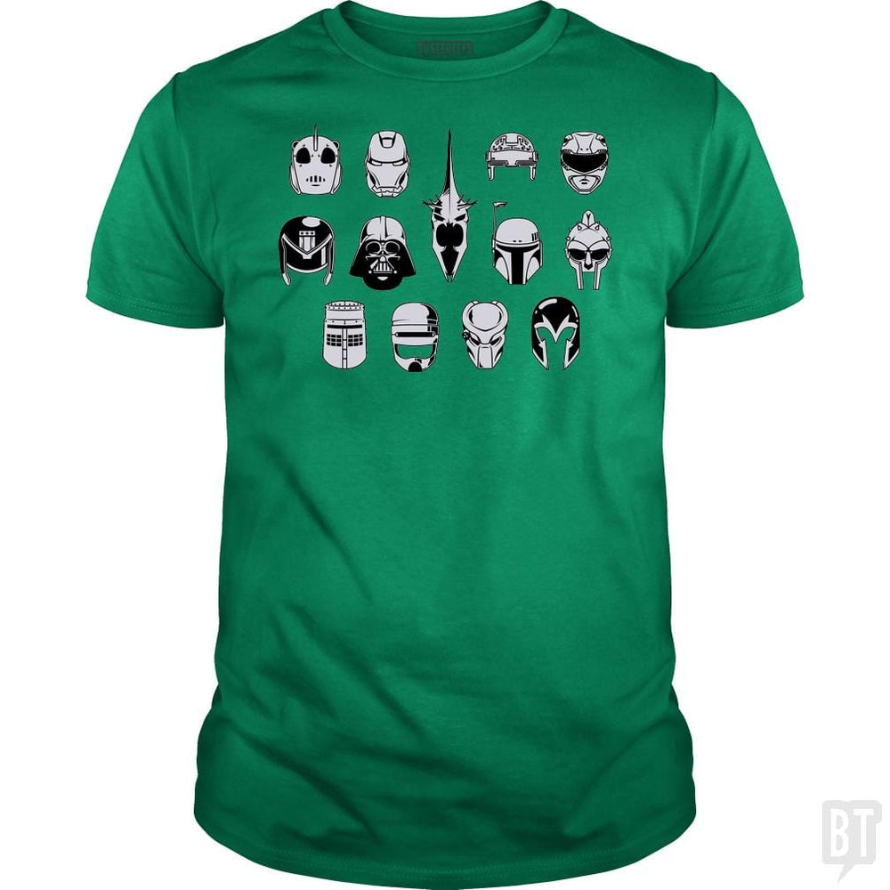 SunFrog-Busted BustedTees Classic Guys / Unisex Tee / Irish Green / S Movie Helmets