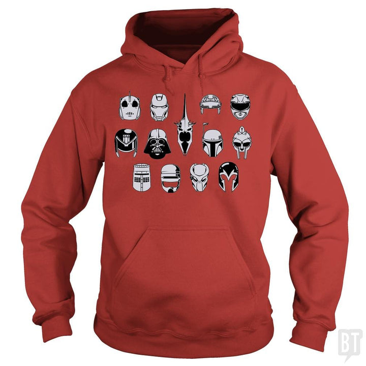 SunFrog-Busted BustedTees Hoodie / Red / S Movie Helmets
