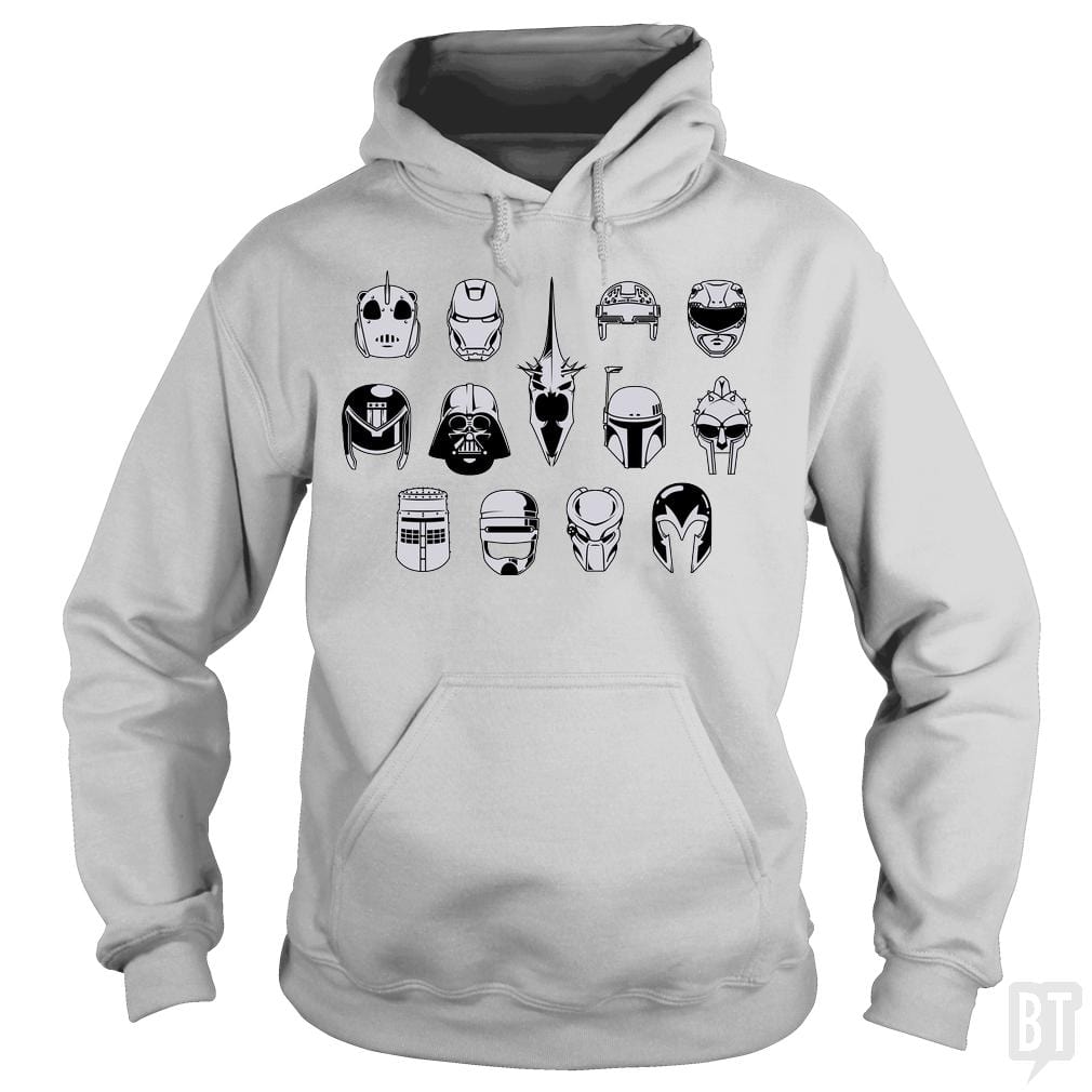 SunFrog-Busted BustedTees Hoodie / Sport Grey / S Movie Helmets