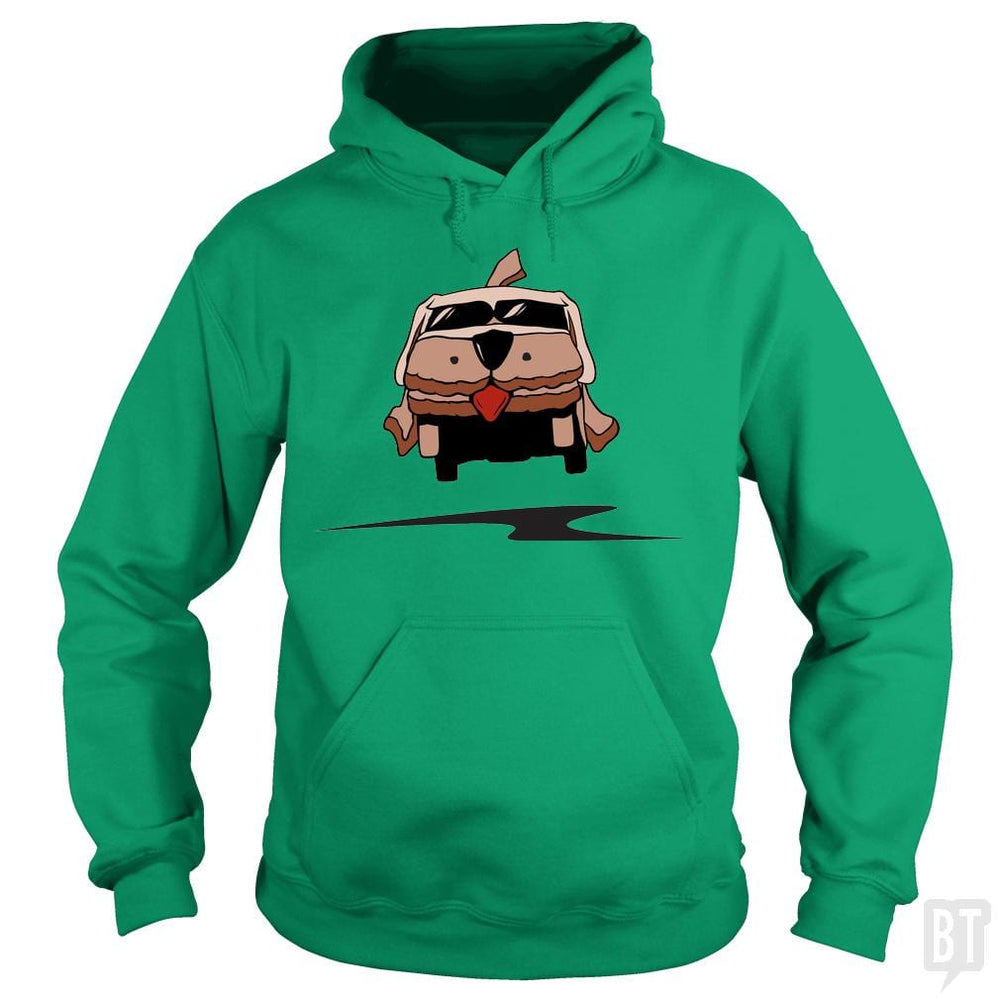 SunFrog-Busted BustedTees Hoodie / Irish Green / S Mutt Cutts