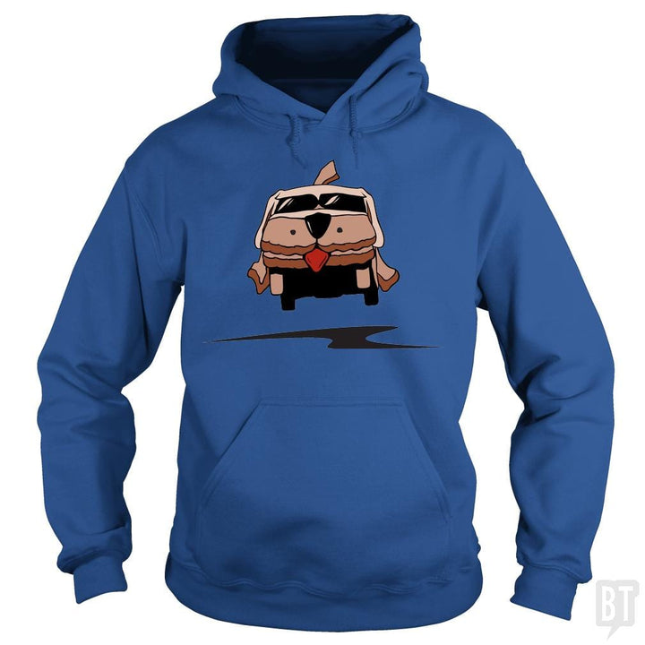 SunFrog-Busted BustedTees Hoodie / Royal Blue / S Mutt Cutts