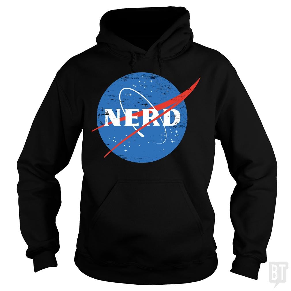 SunFrog-Busted BustedTees Hoodie / Black / S Nerd