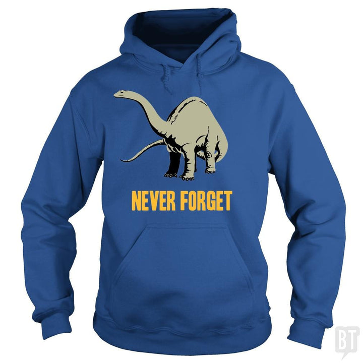 SunFrog-Busted BustedTees Hoodie / Royal Blue / S Never Forget